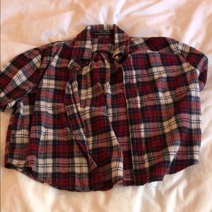 cropped flannel!